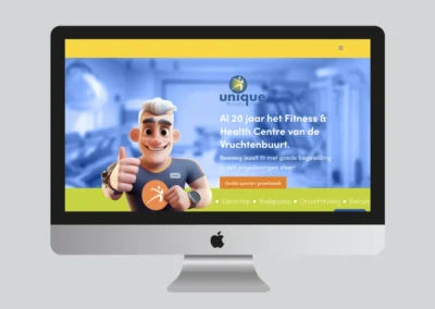 website fitness unique