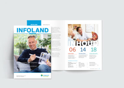 Voorbeeld pagina infoland