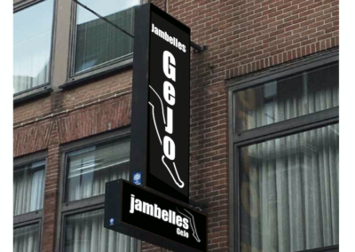 Gevel Jambelles in Leiden