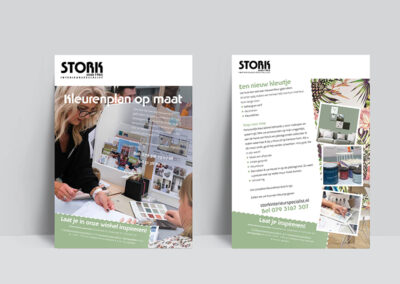 Flyer kleurenplan